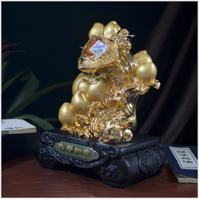 九寿如意，金彩华章——2013年五月新款金属工艺品摆件DWS32#赏析